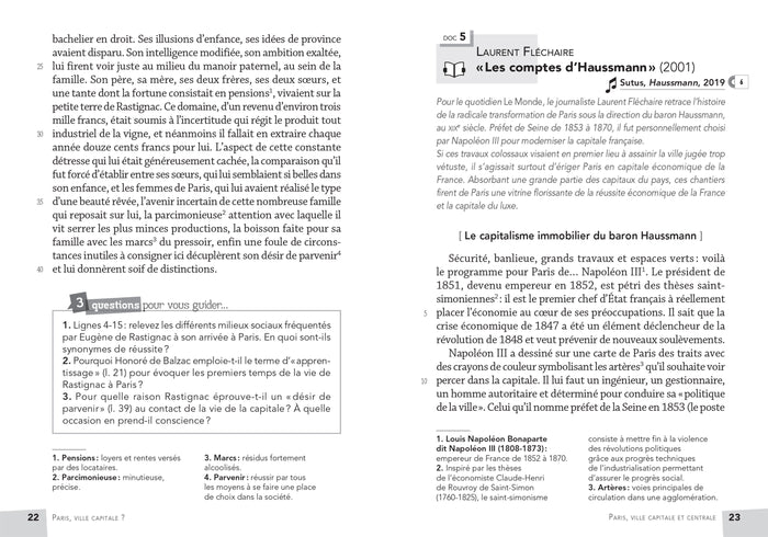 Paris, ville capitale ? (programme BTS 2024-2025)