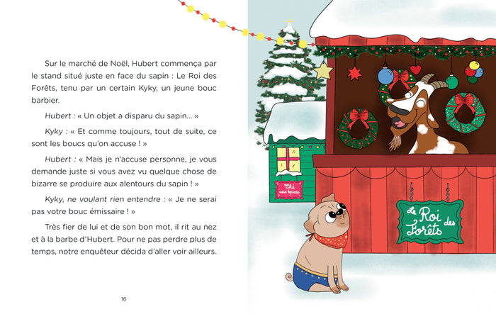 Hubert chien-chien à sa mémère -Qui a volé Noël ?