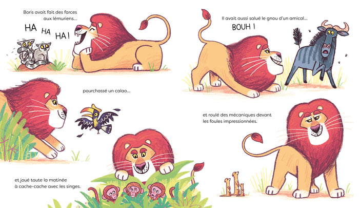 Le lion qui apprit à écouter