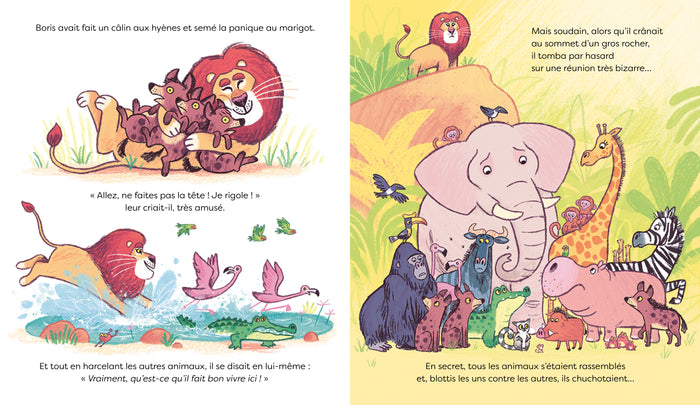 Le lion qui apprit à écouter