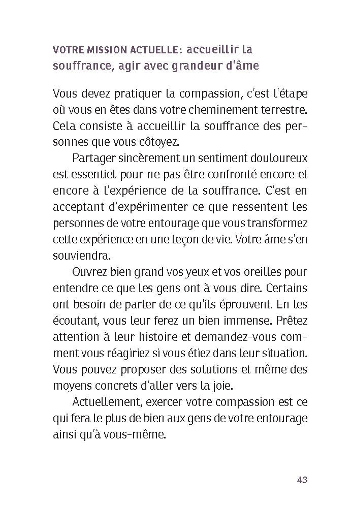 Coffret - livre + 44 cartes - Mission de vie