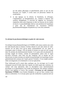 Abrégé de psychoneurobiologie au delà de L'EMDR