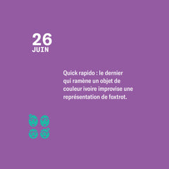 Calendrier jour après jour - Parents vs enfants