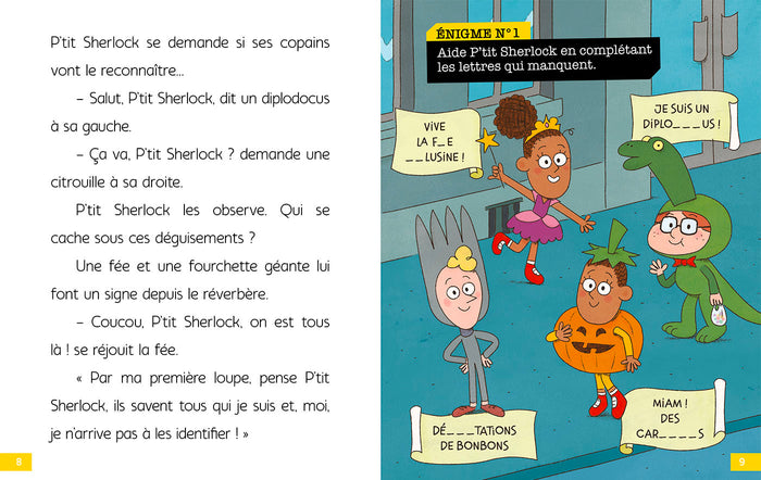 Enigme à Halloween: P'tit Sherlock