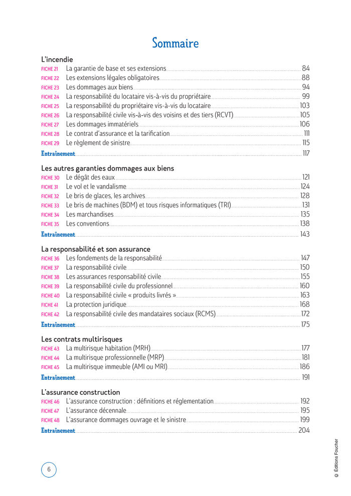 Le Volum' BTS - Assurance