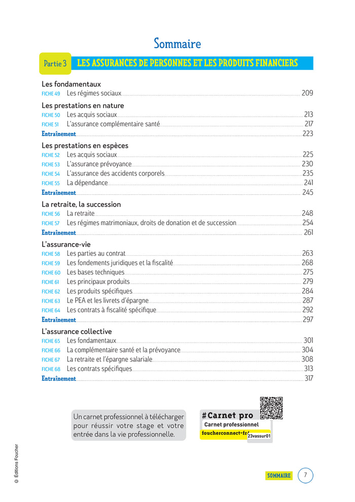 Le Volum' BTS - Assurance