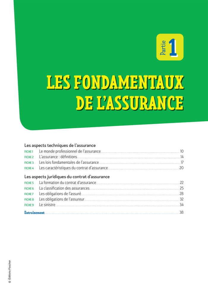 Le Volum' BTS - Assurance