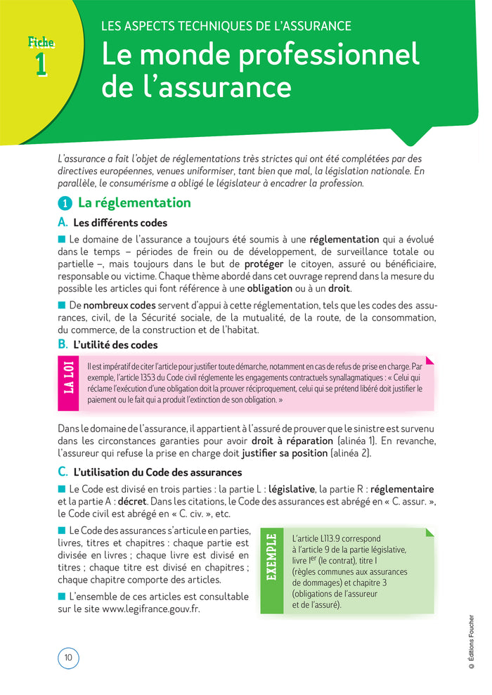 Le Volum' BTS - Assurance