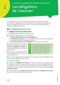 Le Volum' BTS - Assurance