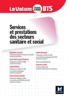 Le Volum' BTS - SP3S - Services et prestations des secteurs sanitaire et social