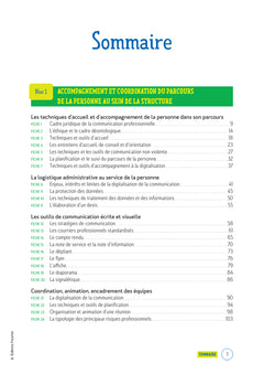 Le Volum' BTS - SP3S - Services et prestations des secteurs sanitaire et social