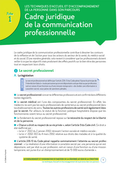 Le Volum' BTS - SP3S - Services et prestations des secteurs sanitaire et social