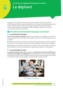 Le Volum' BTS - SP3S - Services et prestations des secteurs sanitaire et social