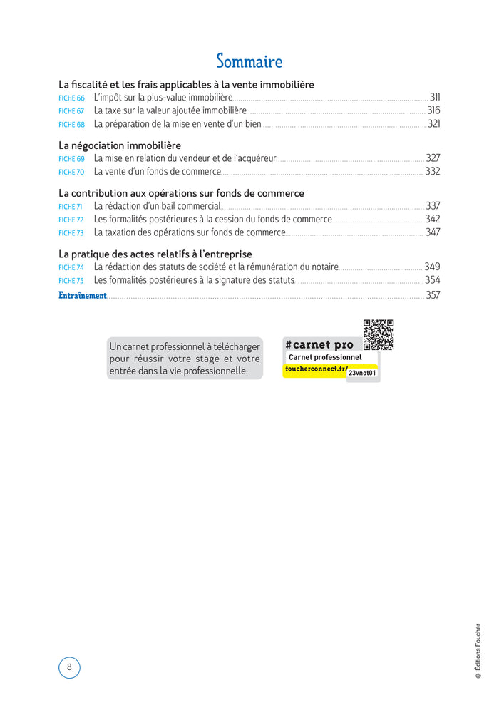 Le Volum' BTS - Collaborateur juriste notarial