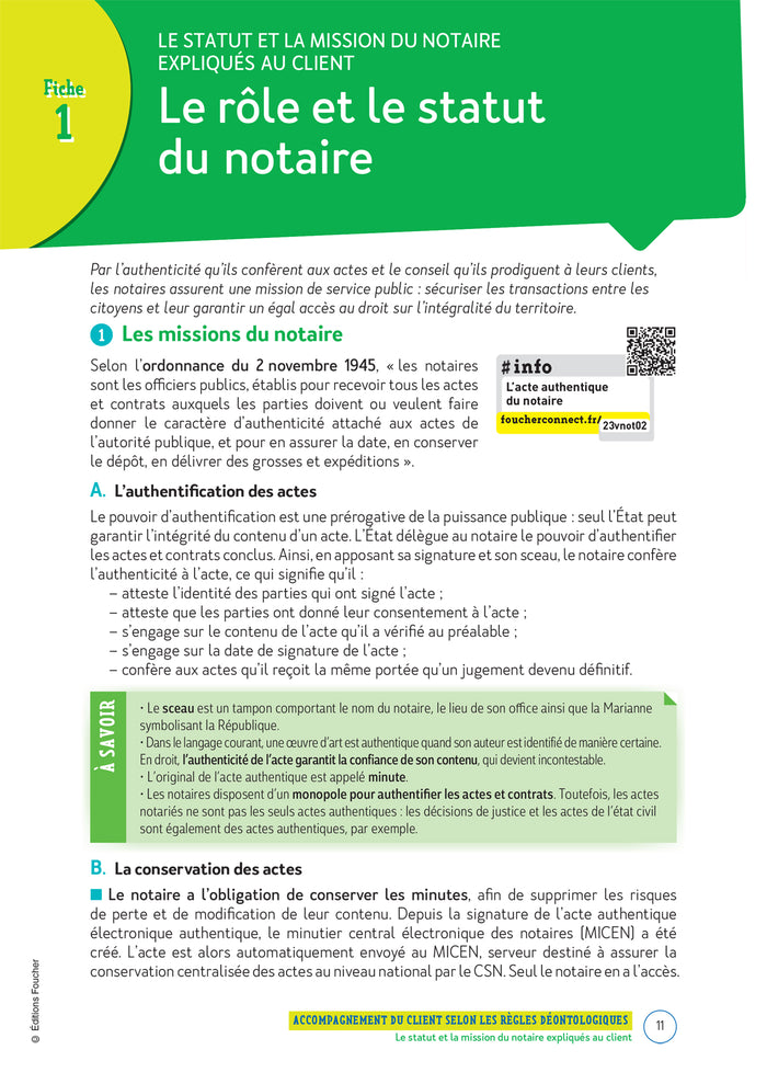 Le Volum' BTS - Collaborateur juriste notarial