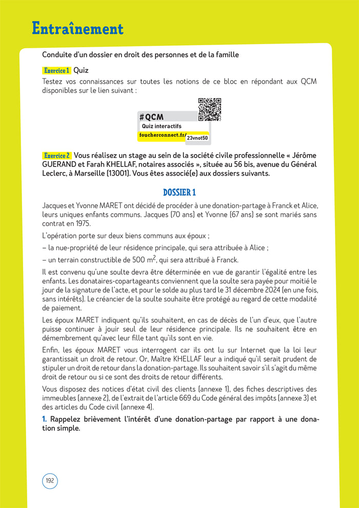 Le Volum' BTS - Collaborateur juriste notarial