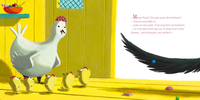 Le loup qui aimait trop les bonbons