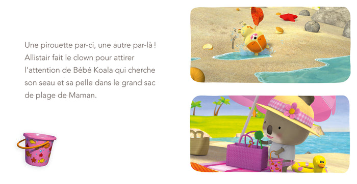 Bébé Koala A la mer