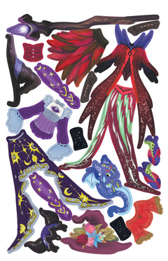 Sorcières - bloc à spirale