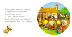 Bébé Koala fait du poney