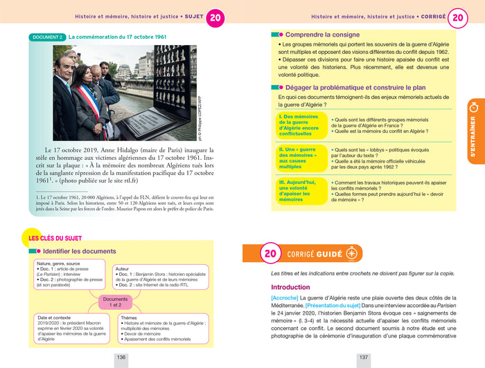 Annales du bac Annabac 2024 HGGSP Tle générale (spécialité)