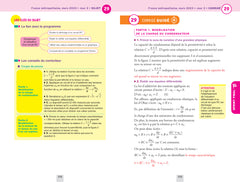Annales du bac Annabac 2024 Physique-Chimie Tle générale (spécialité)