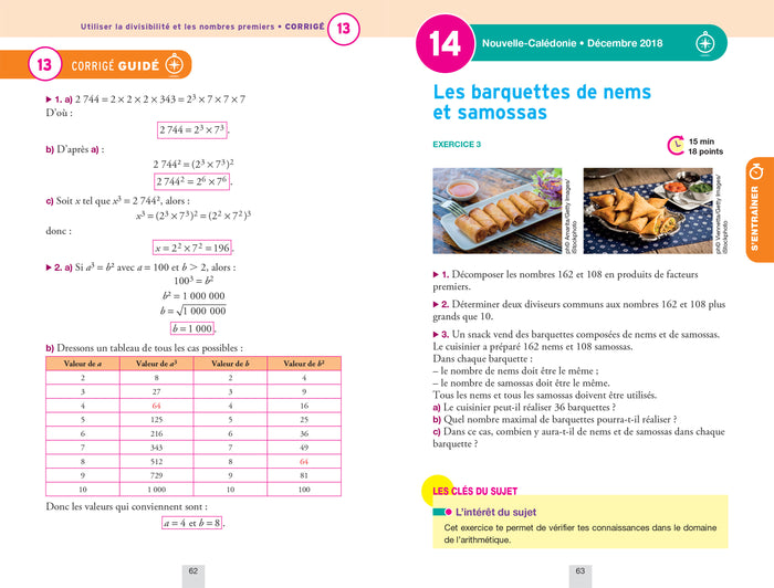 Annales du brevet Annabrevet 2024 Maths 3e