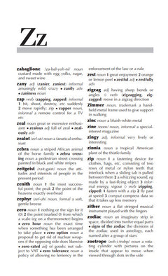 Dictionnaire anglais unilingue