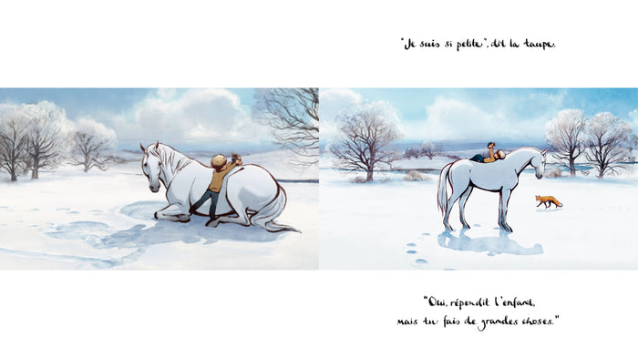 L'enfant, la taupe, le renard et le cheval