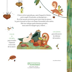 Petit écureuil cherche noisettes