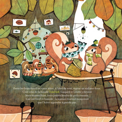 Petit écureuil cherche noisettes