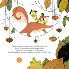 Petit écureuil cherche noisettes