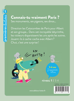 Un Dino à Paris  - Cache-cache Catacombes - 5-6 ans GS/CP