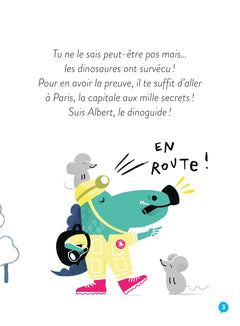 Un Dino à Paris  - Cache-cache Catacombes - 5-6 ans GS/CP