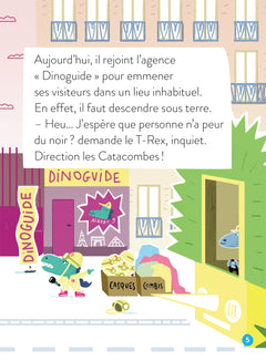 Un Dino à Paris  - Cache-cache Catacombes - 5-6 ans GS/CP