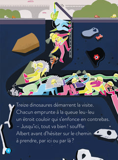Un Dino à Paris  - Cache-cache Catacombes - 5-6 ans GS/CP