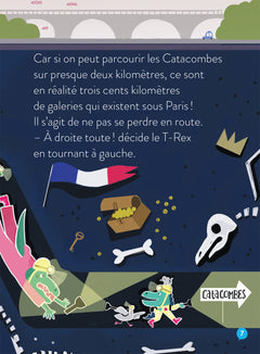 Un Dino à Paris  - Cache-cache Catacombes - 5-6 ans GS/CP