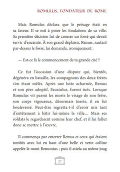 Aux origines de Rome - Récits mythologiques