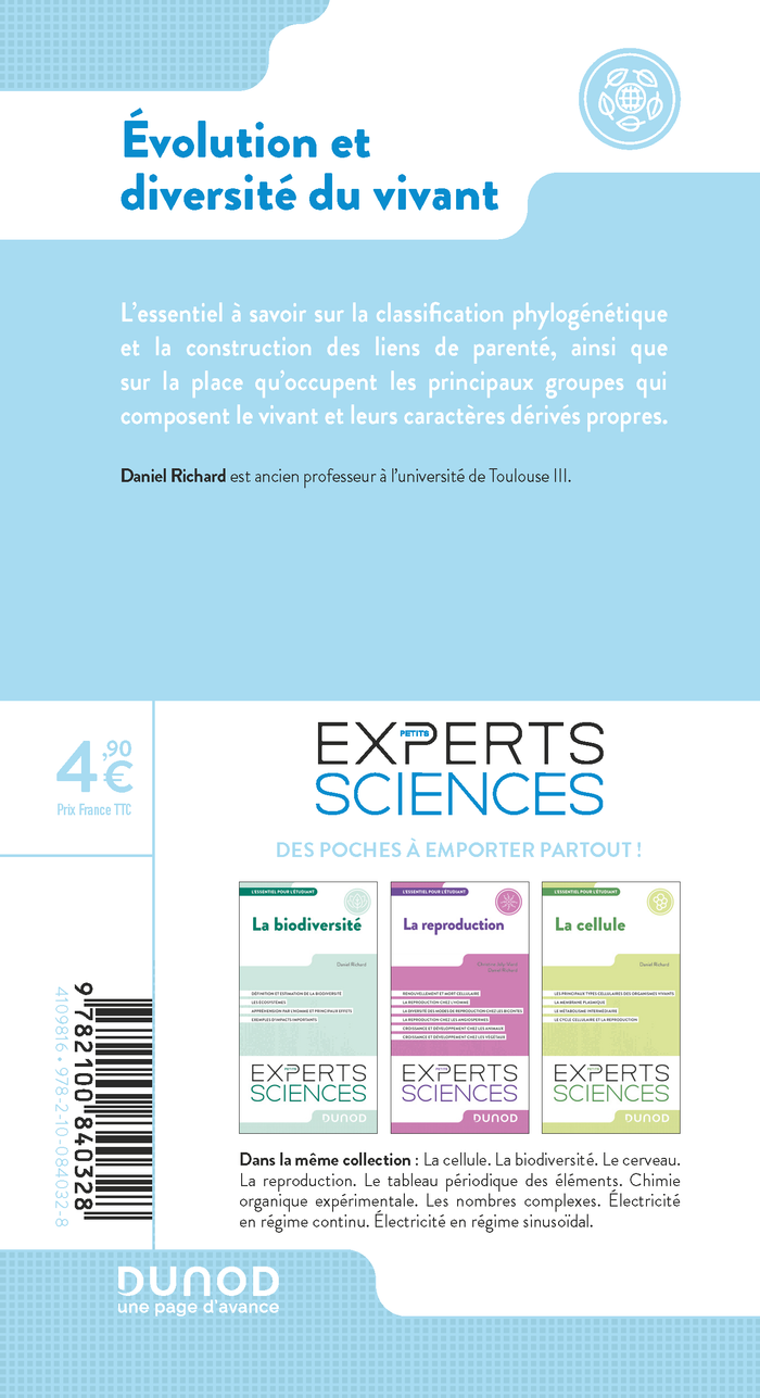 Evolution et diversité du vivant