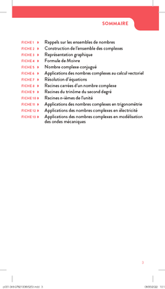 Les nombres complexes