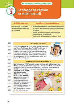 Objectif CAP Accompagnant Éducatif Petite Enfance, ANNALES