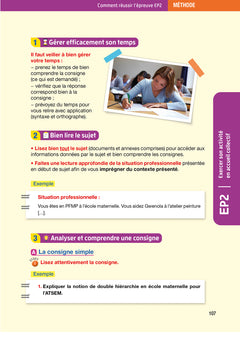 Objectif CAP Accompagnant Éducatif Petite Enfance, ANNALES