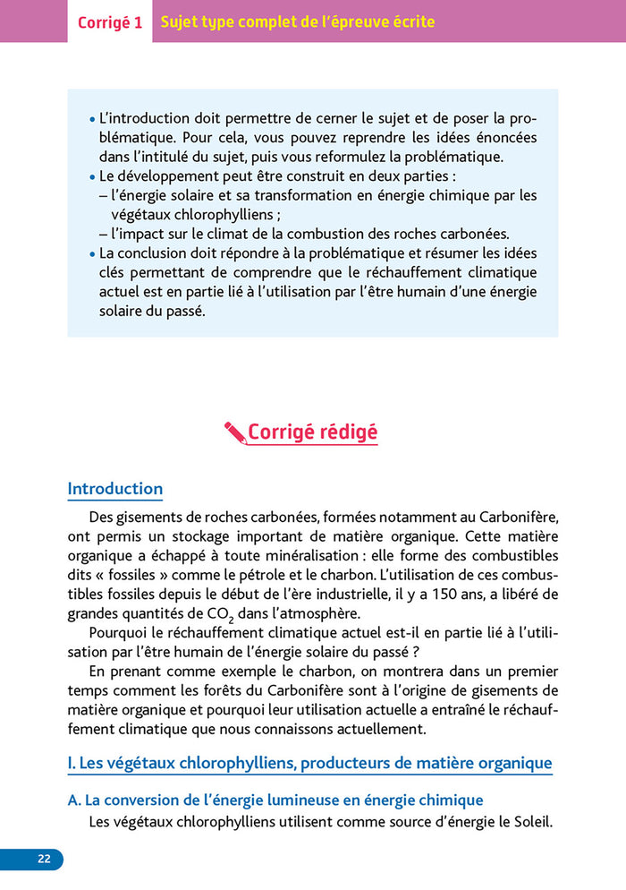 Annales Objectif Bac 2024 - Spécialité SVT