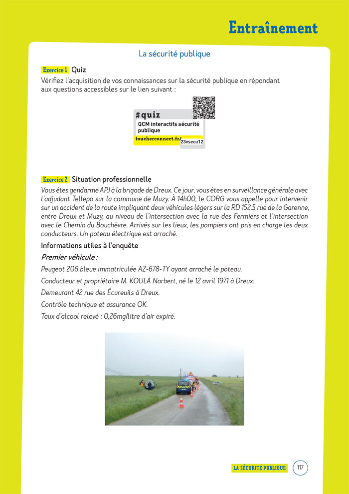 Le Volum' Bac pro - Métiers de la sécurité