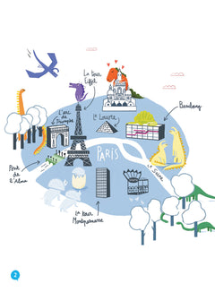 Un Dino à Paris  - Tous sur le pont ! - 5-6 ans GS/CP