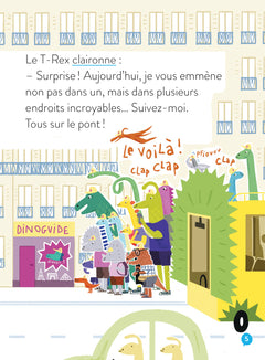 Un Dino à Paris  - Tous sur le pont ! - 5-6 ans GS/CP