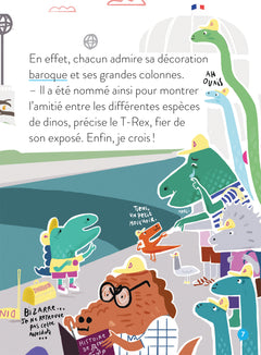 Un Dino à Paris  - Tous sur le pont ! - 5-6 ans GS/CP