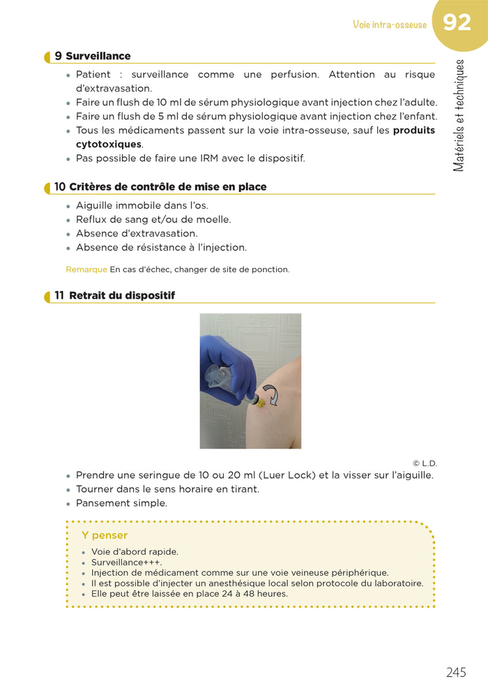 Urgences préhospitalières - Adultes - Examens et soins