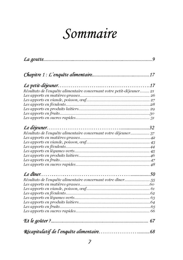 Quelle alimentation pour la goutte ?