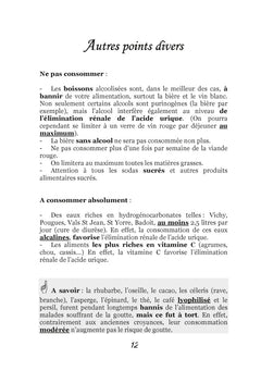 Quelle alimentation pour la goutte ?